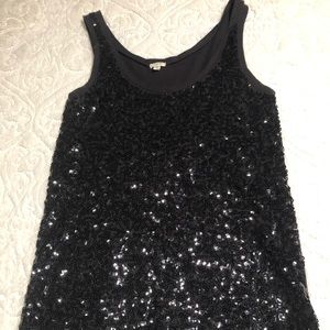 J. Crew Sequin Tank